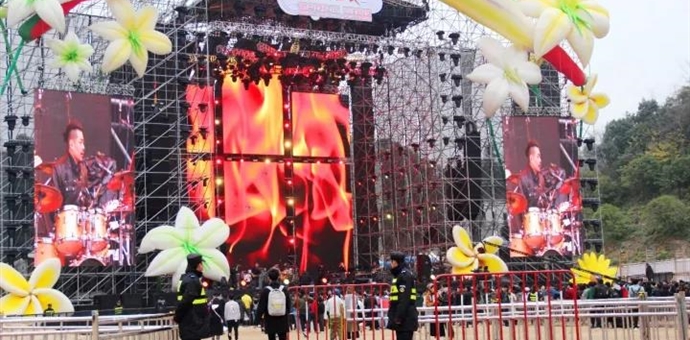 杭州“春浪”音樂節,民泰保安在守候